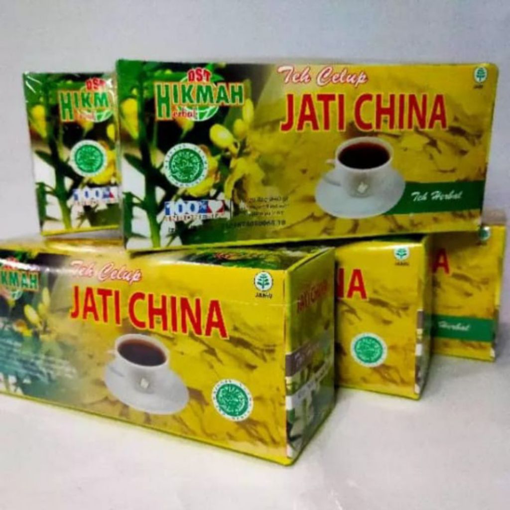 

Teh Celup Jati China Hikmah Original Per Box Isi 20 Teabag