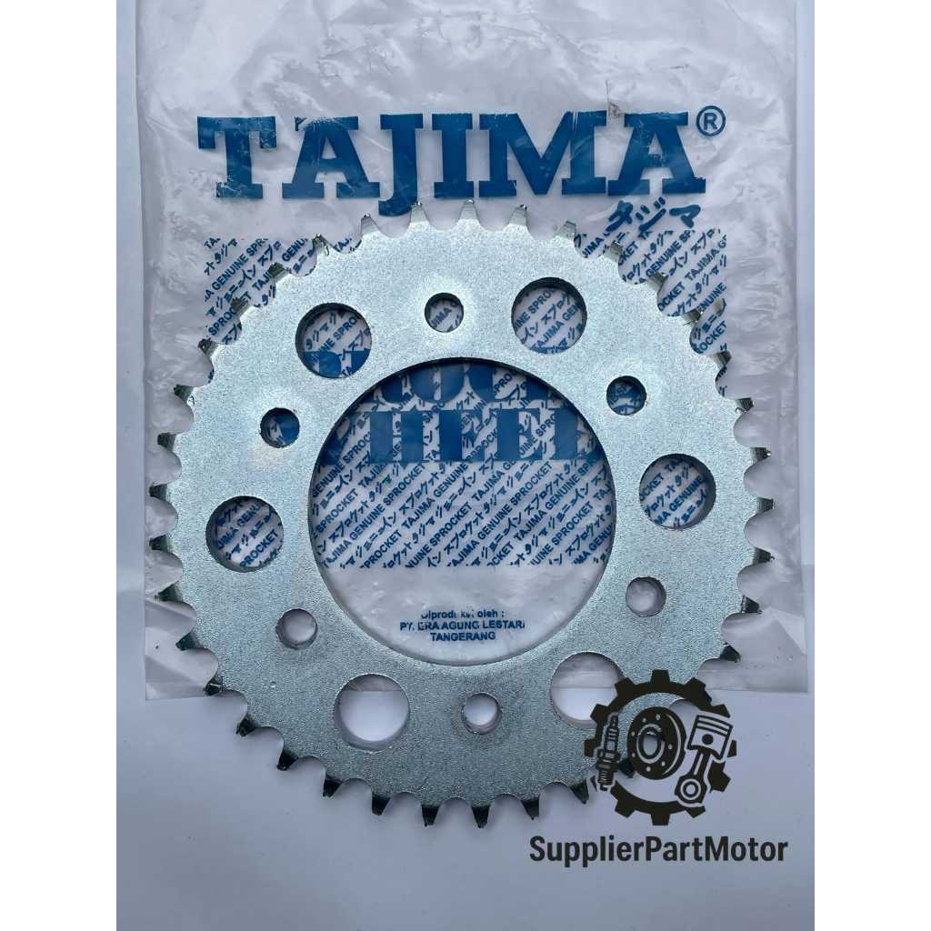 GEAR BELAKANG VIXION/YAMAHA VIXION 428 36T 37T 38T 39T ORIGINAL TAJIMA