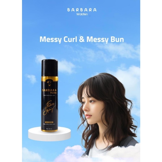 Barbara Hair Spray Rambut - Hairspray Rambut Tahan Lama - Sanggul - Spray Rambut Hair Styling
