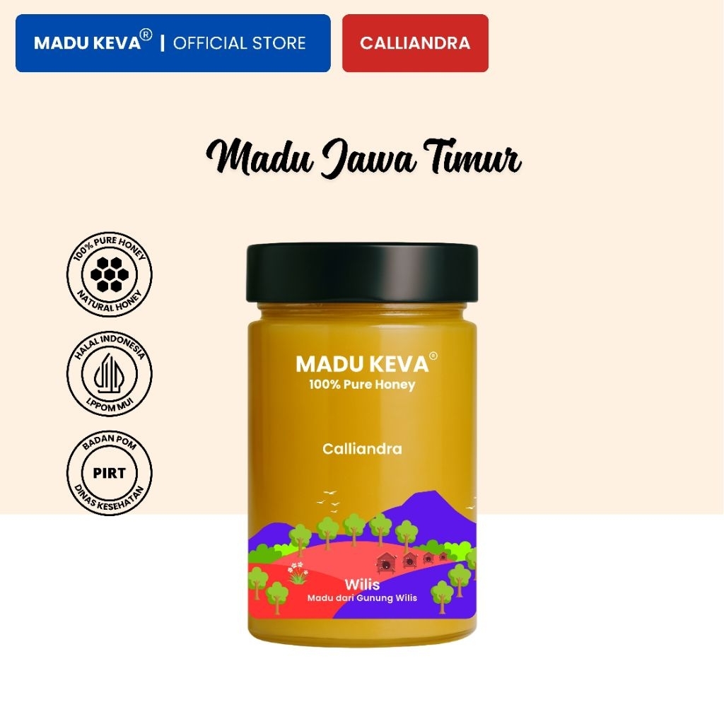

Madu Keva Calliandra Asli Wilis Jawa Timur 500gr - Madu Murni