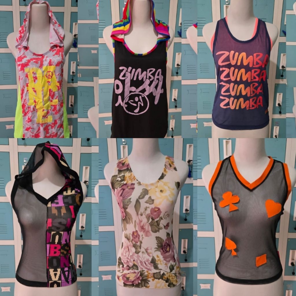 Atasan Olahraga wanita Jaring/Tile/Tule/Hoodie