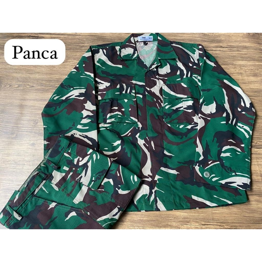 Baju Setelan  Seragam PDL Panca TNI AD