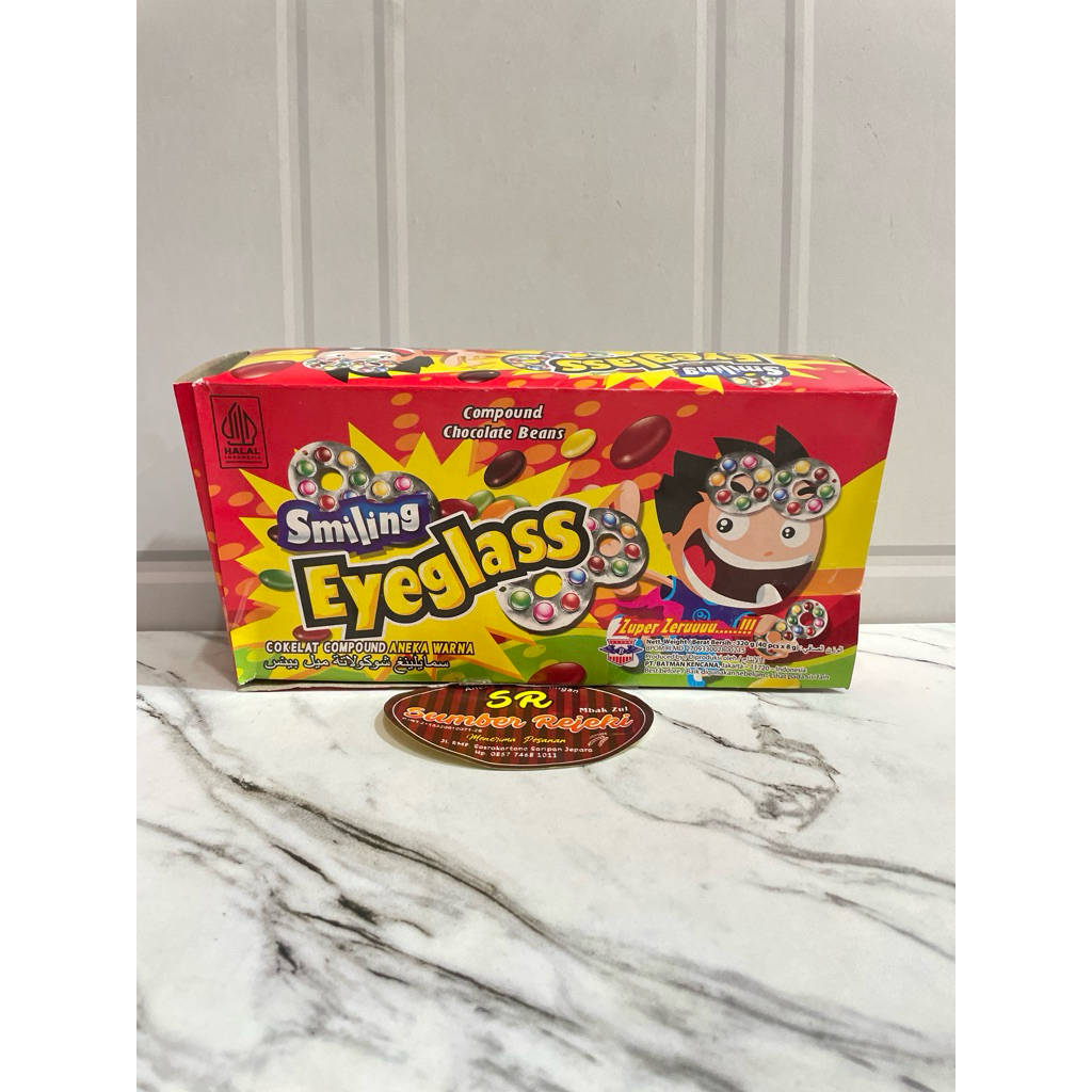 

SMILING EYEGLASS PERMEN ISI 40 PCS
