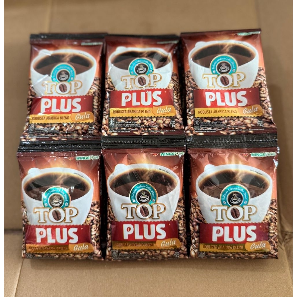 

Top Coffe Plus Gula 18g 10Sachet