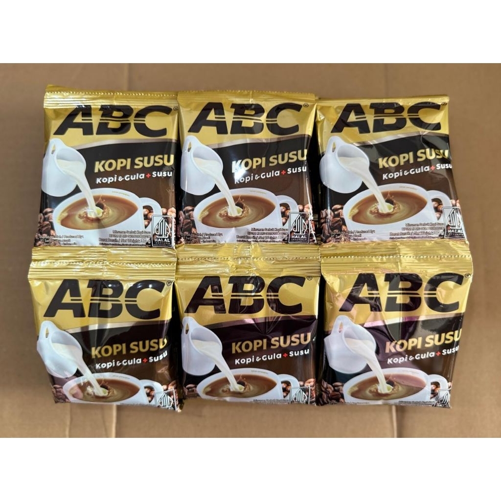 

ABC Kopi Susu 30g 10Sachet