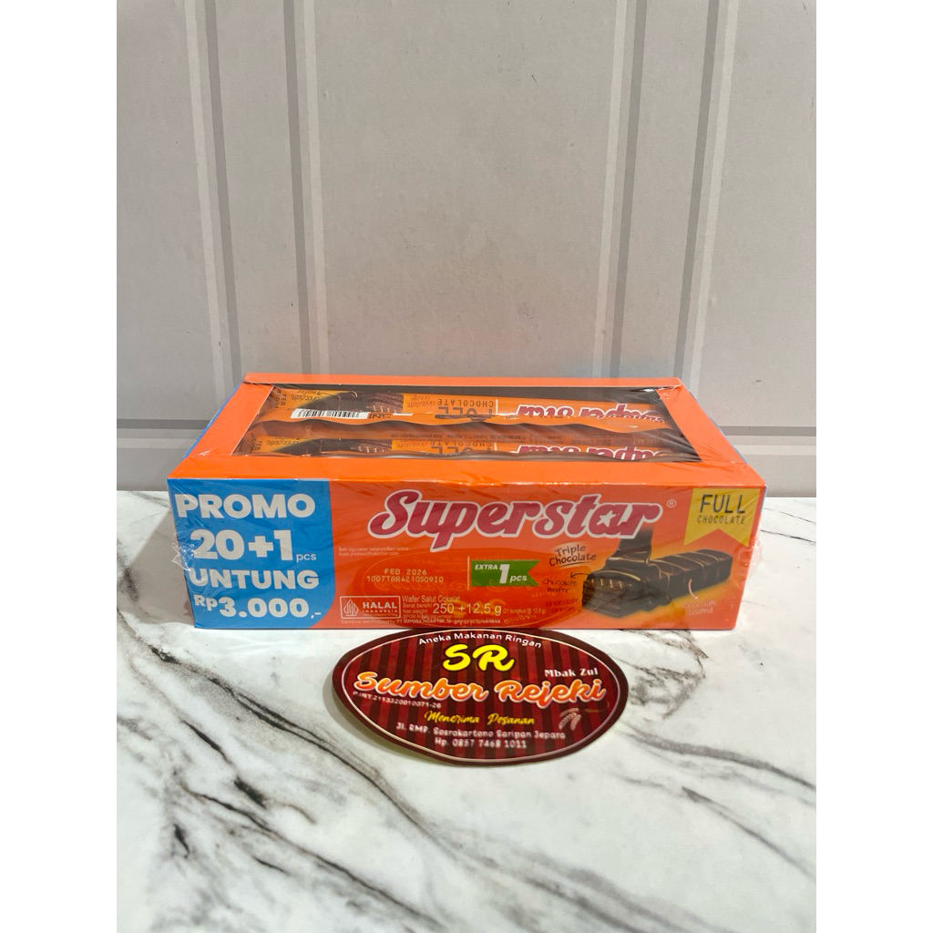 

SUPERSTAR COKLAT ISI 250PCS