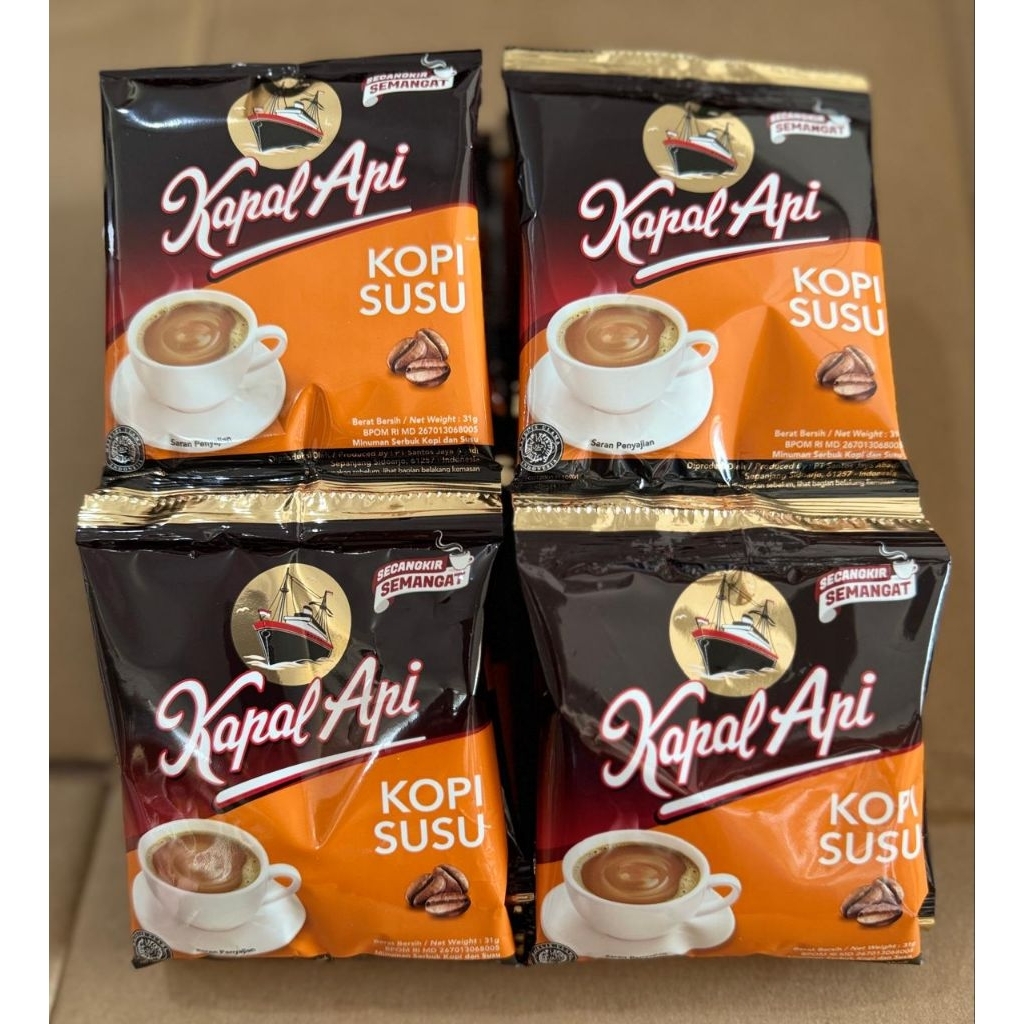 

Kapal Api Kopi Susu 31g 10Sachet