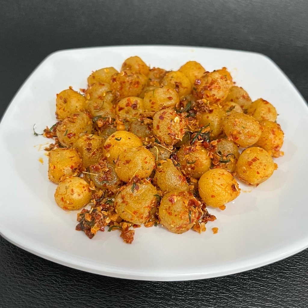 

Cimol Cikruh Grobak Asoy Cimol Original Cikruh Rasa Bawang Daun Jeruk