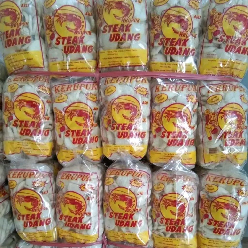 

krupuk udang murah kemasan tanggung enak gurih renyah