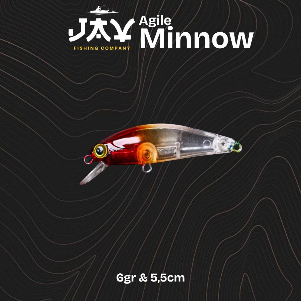 Minnow Agile Umpan Casting Hampala Toman Baramundi