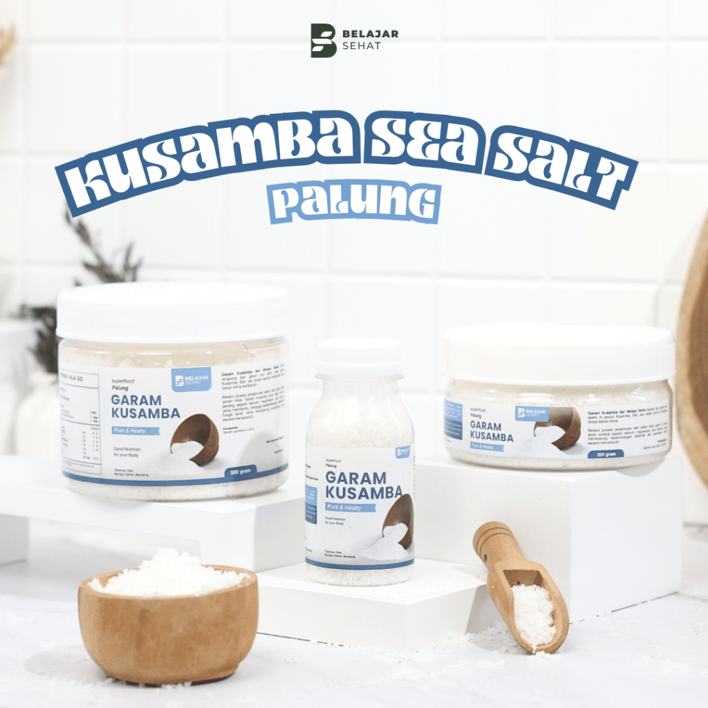 

Belajar Sehat - Garam Kusamba Palung Garam Alami