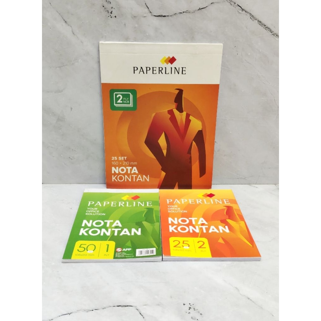 

NOTA KONTAN PAPERLINE 1PLY & 2PLY / BUKU BON - PAPERLINE