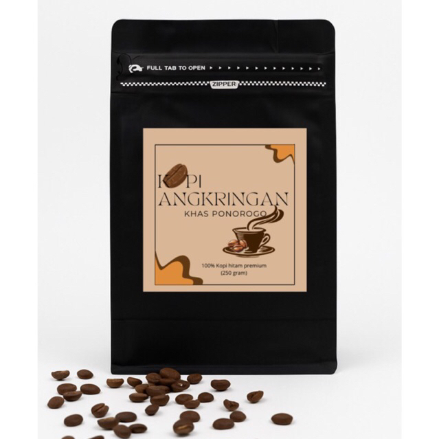 

kopi angkringan (khas ponorogo) 100%kopi hitam premium (250g)