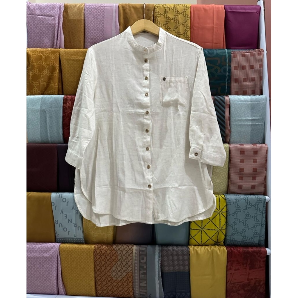 atasan kemja blouse triset new