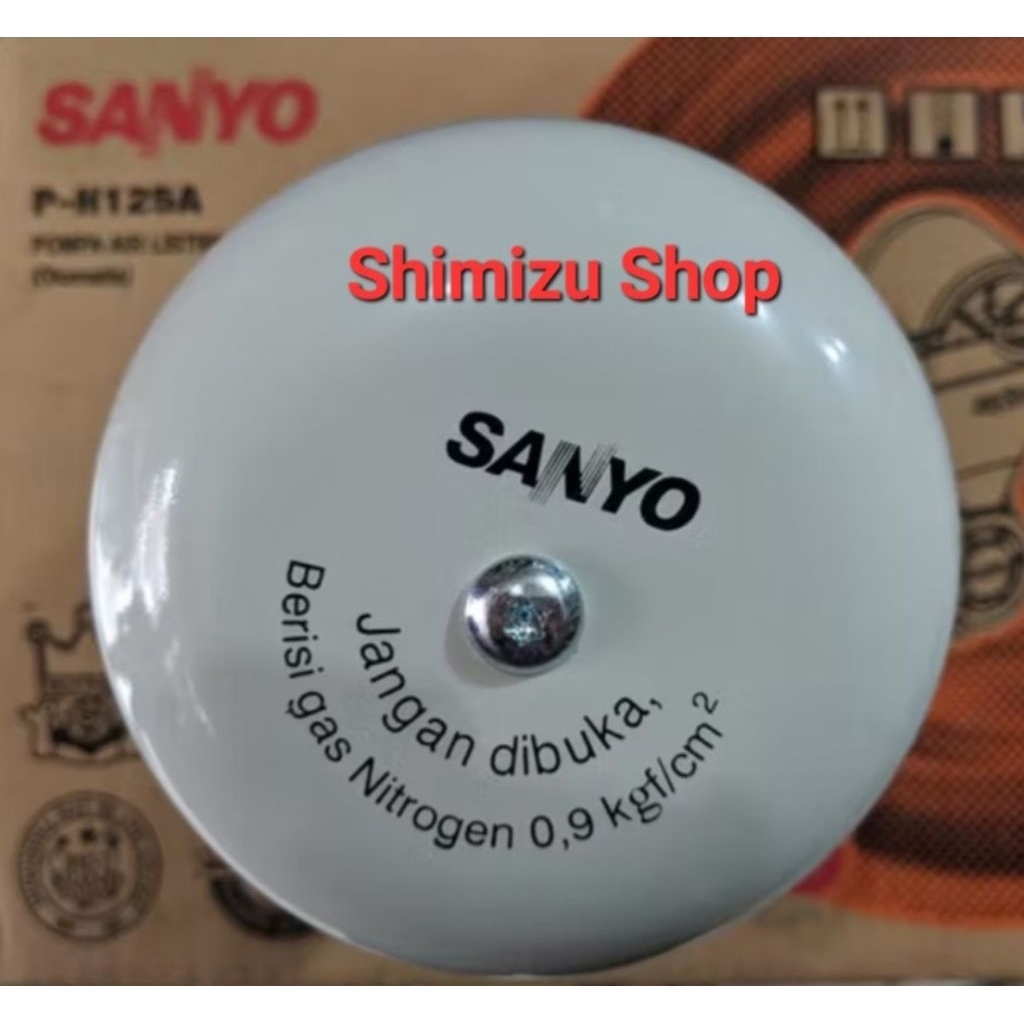 Tabung Tangki Pompa Air Sanyo PH137AC, PWH137C, PH125A, PH236AC, PWH236C Original