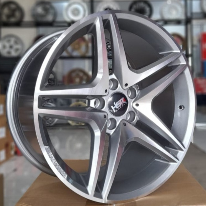 Velg Hsr Type ANTLERS RING 18 Pcd 5x112 Lebar 85/95 Belang