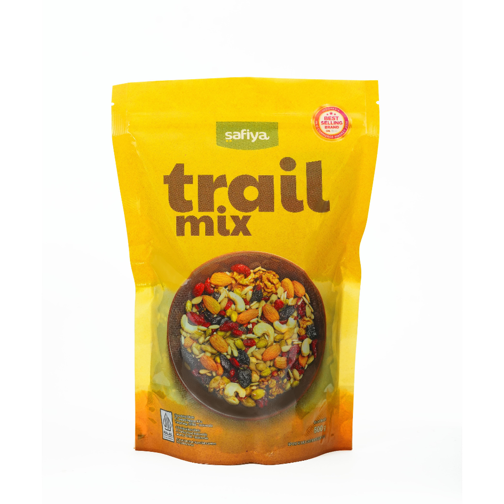 

Safiya Trail Mix Nut and Fruit 3 in 1 250 gr Camilan Sehat Energi Roasted Mix