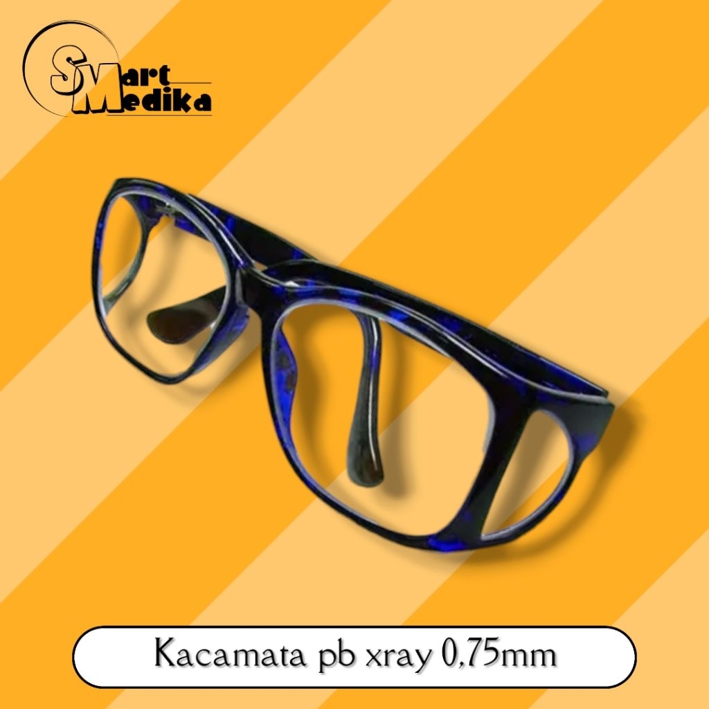 KACAMATA PB XRAY 0,75mm / KACAMATA PELINDUNG RADIOLOGI SINAR XRAY 0,75mm