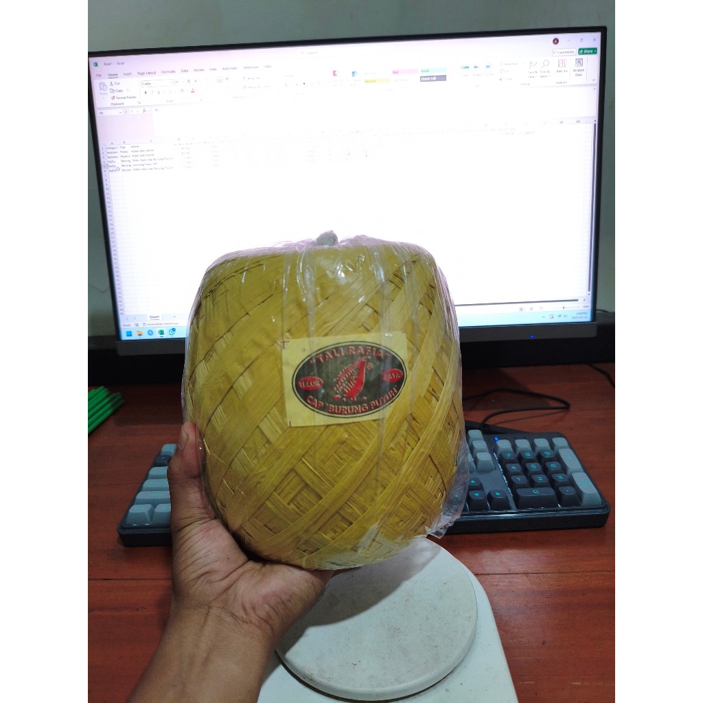 

Tali Rafia Gulung - Warna Ekonomis