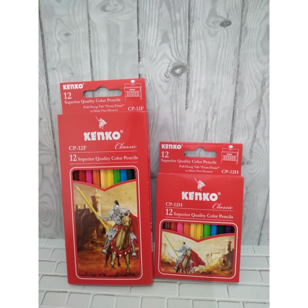

Pulas / Pensil Warna Kenko Panjang 12w