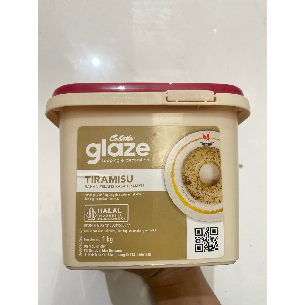 

Colatta glaze tiramisu 1kg