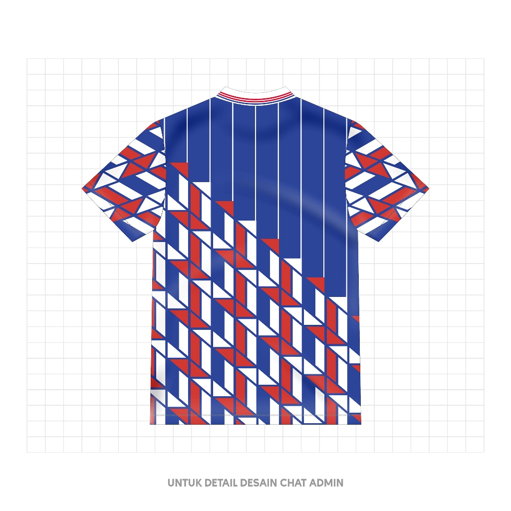 Jersey Ajax Fantasy Away 1990 Fullprinting - Atasan