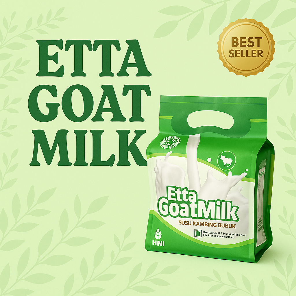 

Etta Goatmilk Bubuk Herbal – Tinggi Kalsium, Sehatkan Pencernaan & Atasi Asam Lambung
