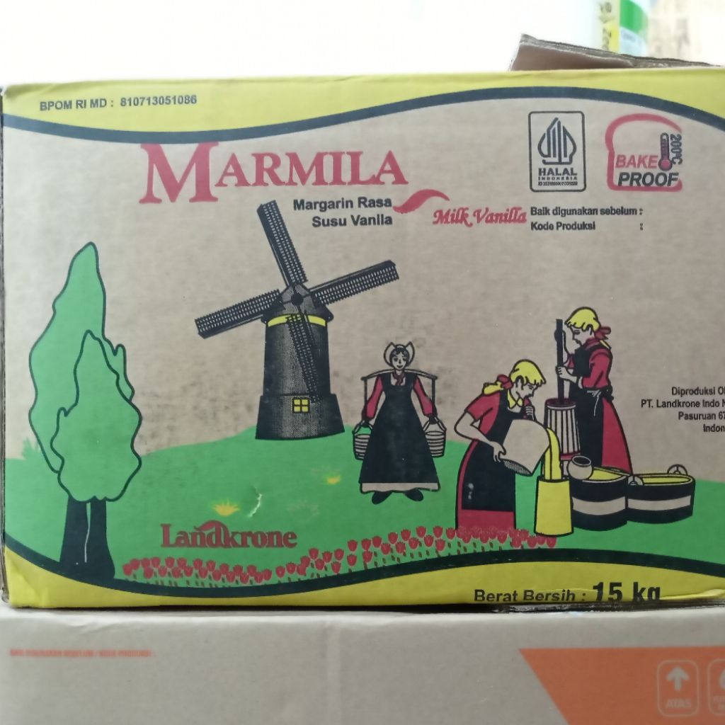 Marmila margarin rasa vanilla dan susu 500 gram | marmila margarin | margarin marmila | margarin