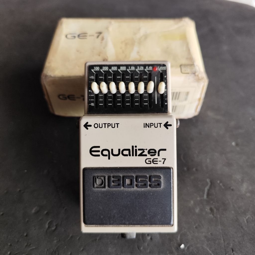 Boss GE 7 Equalizer, Efek Gitar, Bass, not Nux, Zoom, valeton