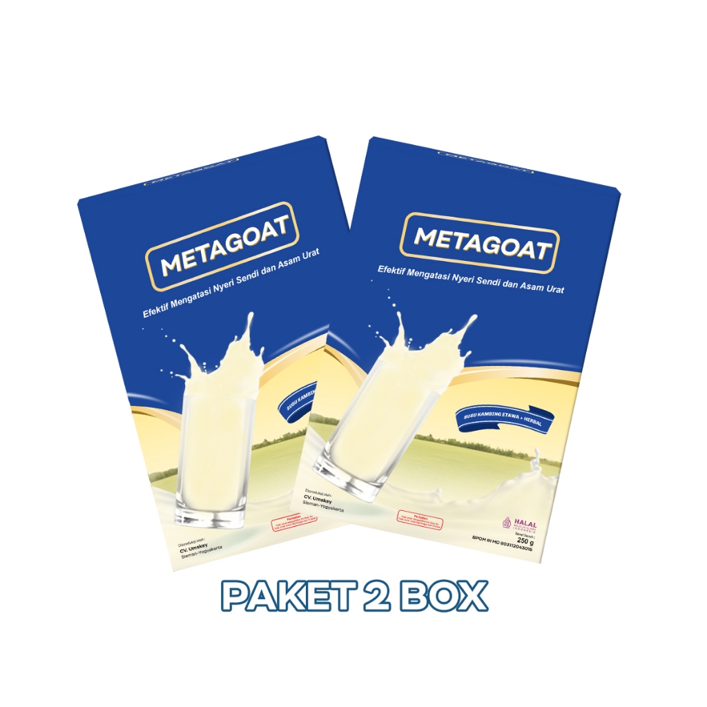 

PAKET 2 BOX Metagoat Susu Kambing Etawa Rasa Jahe