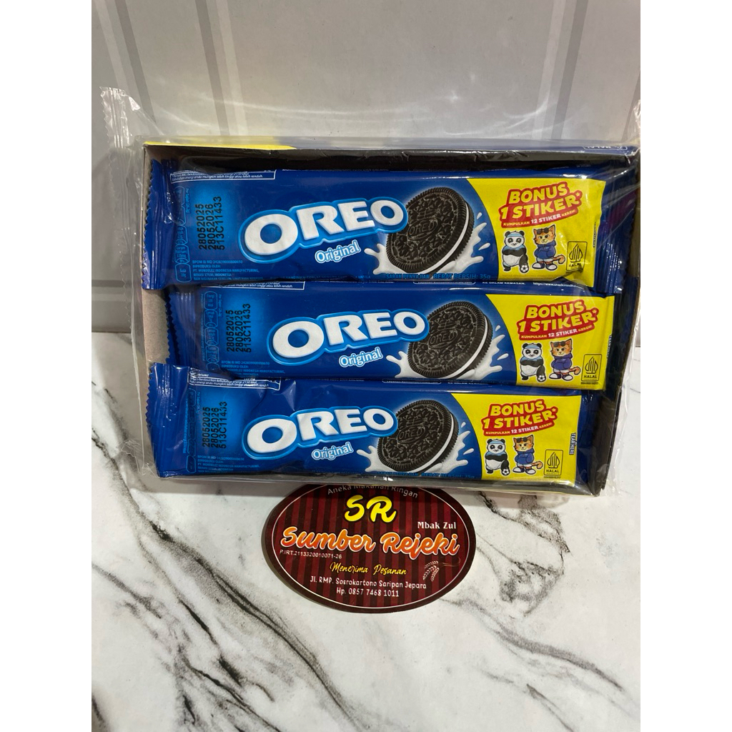 

OREO SANDWICH ORIGINAL ISI 12 bungkus