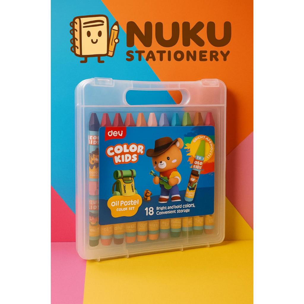 

Crayon / Krayon / Oil Pastel Deli Isi 18 Warna