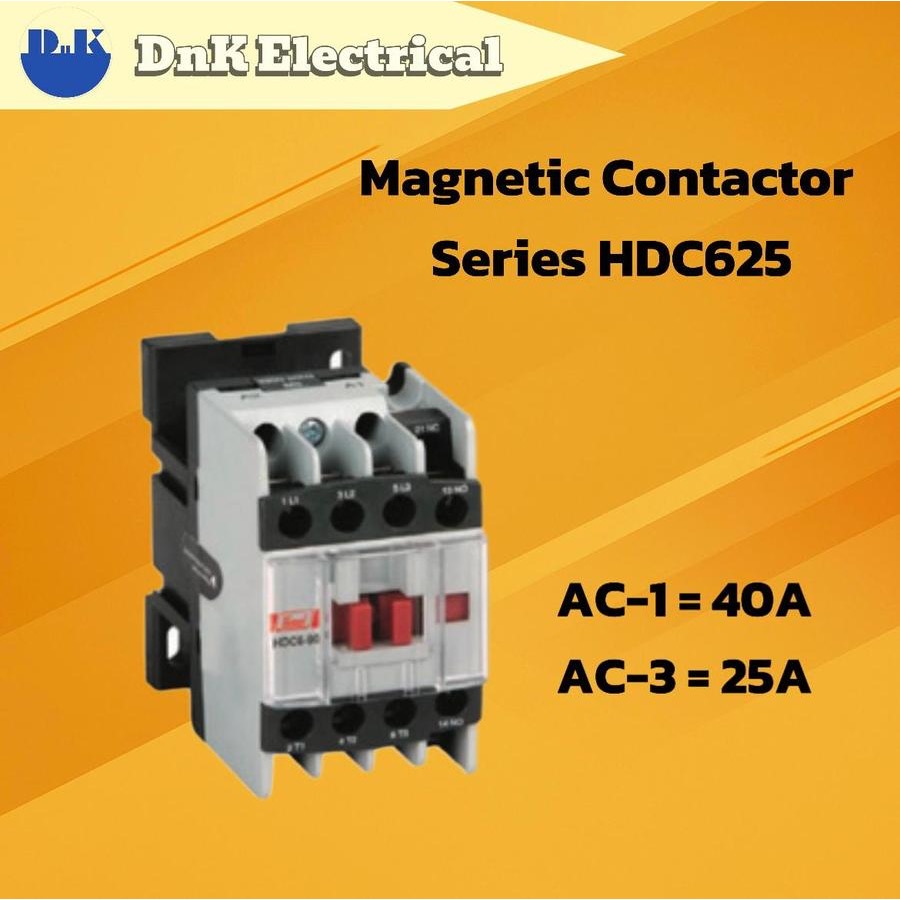 Magnetic Contactor Himel HDC625 3 Pole 11kW