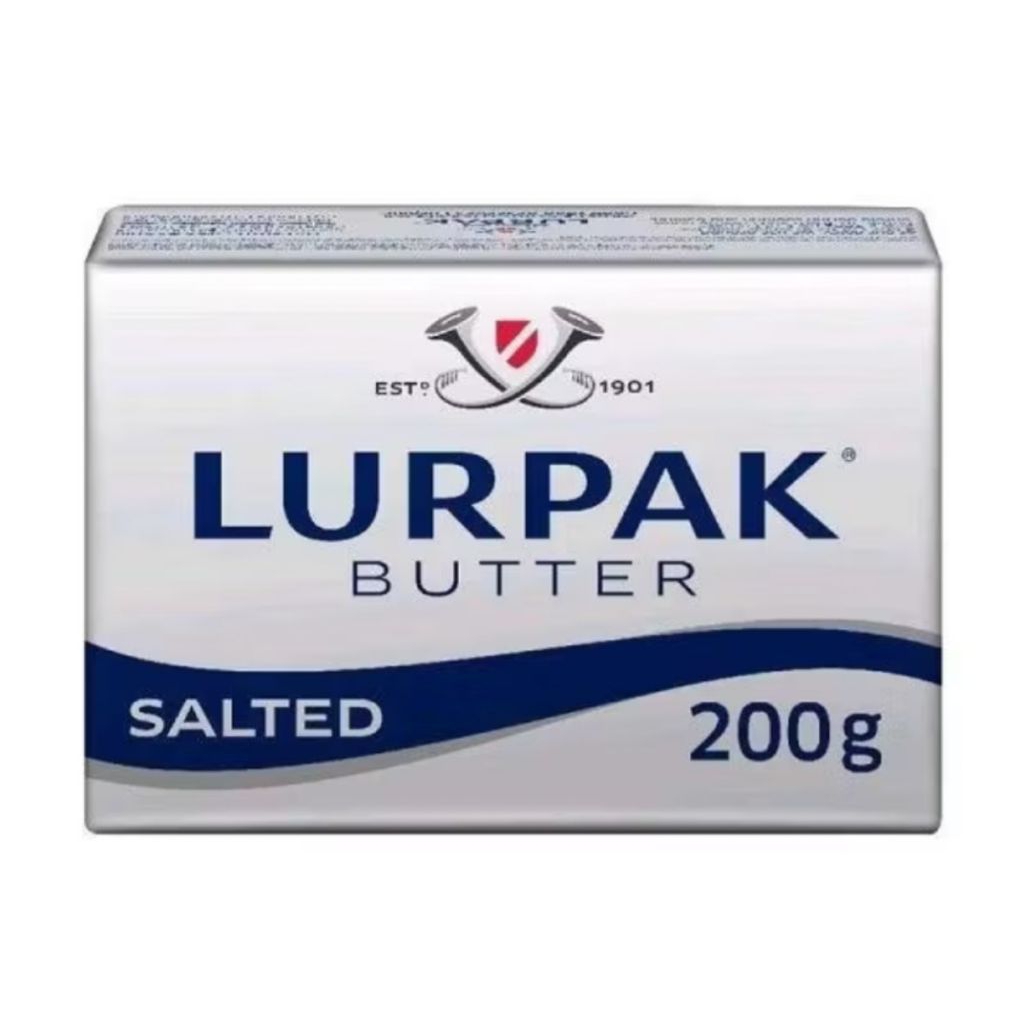 

Lurpak Salted Butter 200gr Danish Butter Mentega Asin