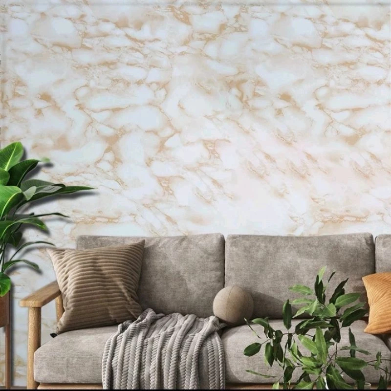 Wallpaper Dinding Marmer Krem Wallpaper Stiker Terbaru Tebal