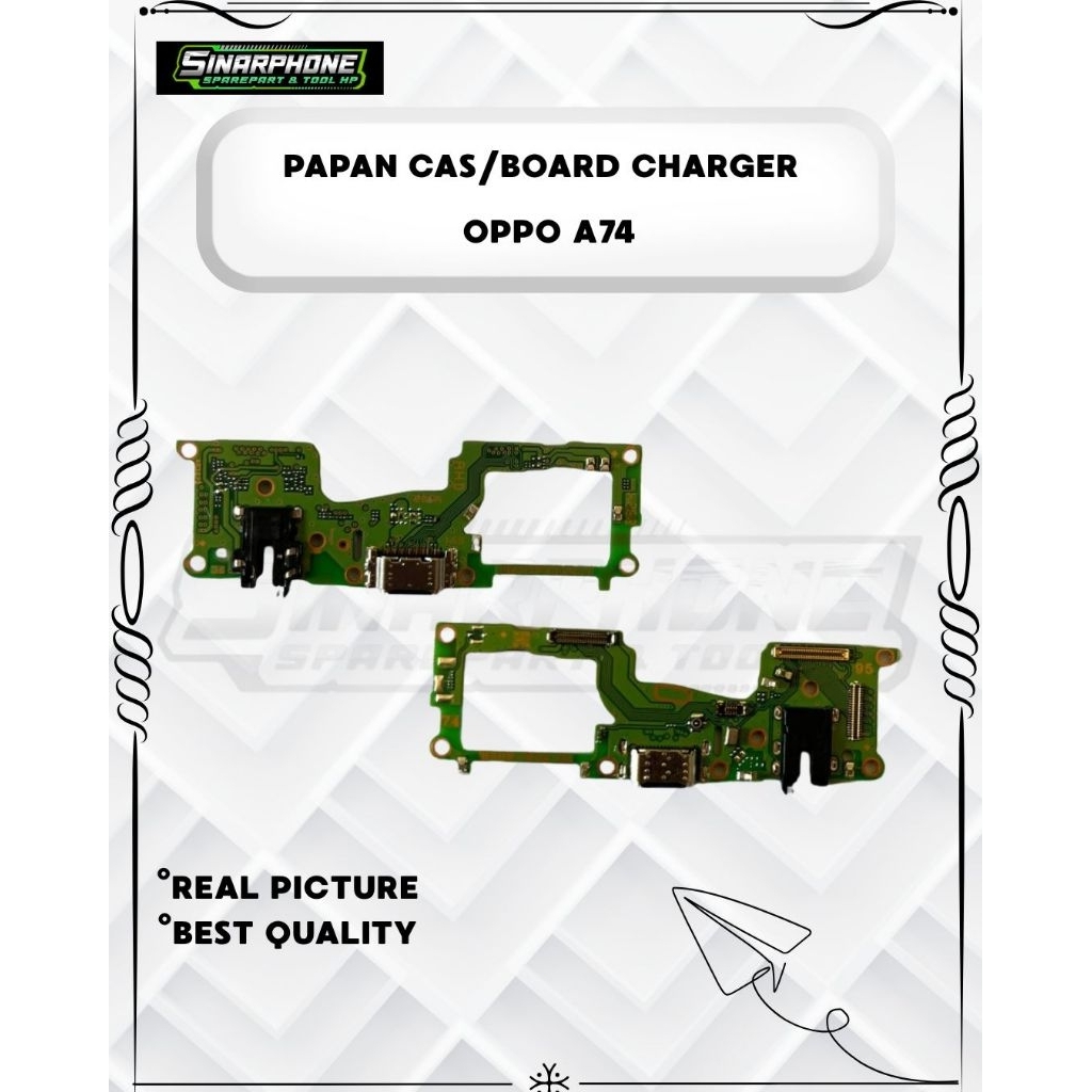 PAPAN CAS/BOARD CHARGER + IC OPPO A74