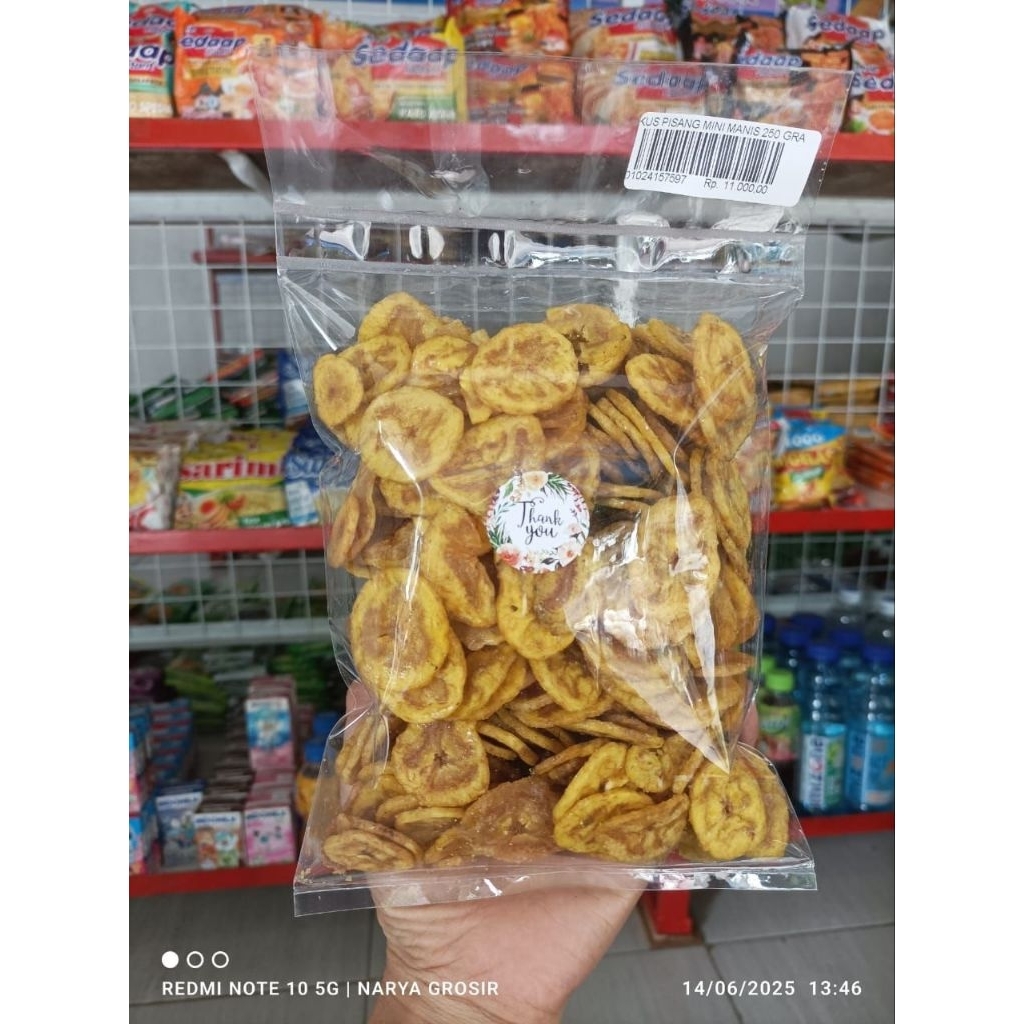 

PISANG MINI MANIS 250 gram