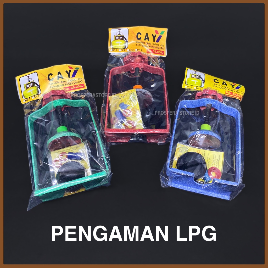 Catok CAY Regulator - Pengaman Kompor Gas LPG