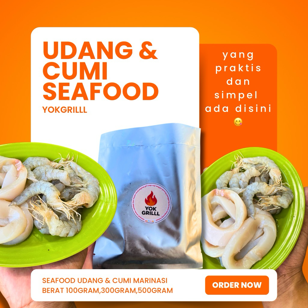 

SeaBites – Udang & Cumi Premium Siap Masak