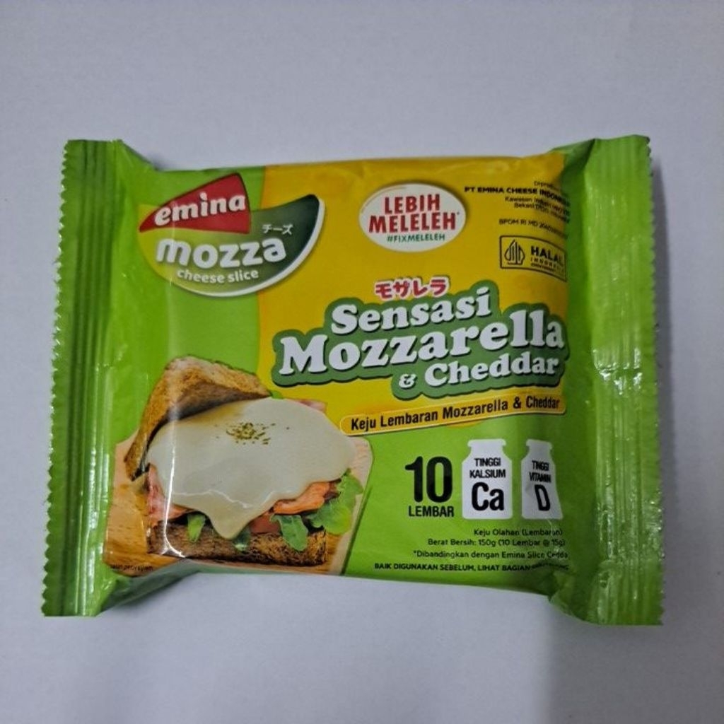 

emina mozarella green slice 10lembar