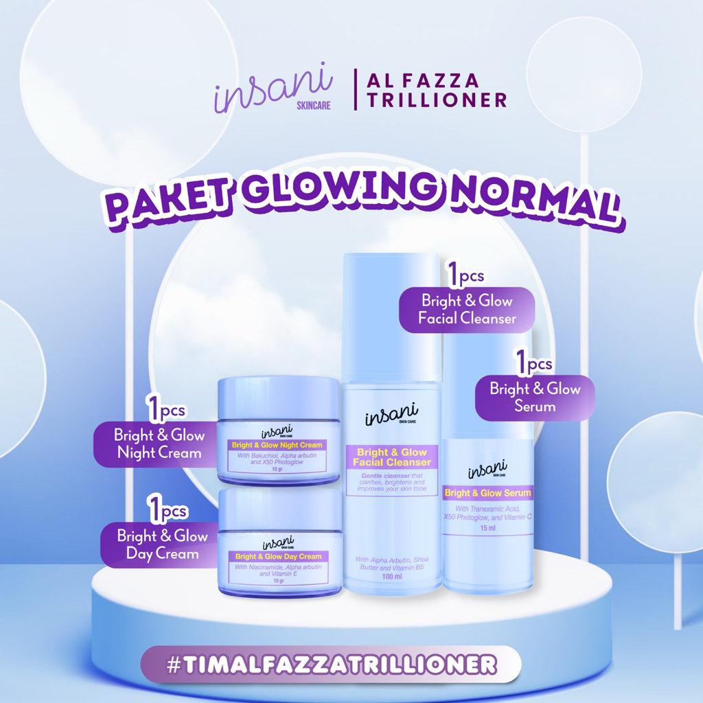 INSANI SKINCARE PAKET GLOW BPOM - Insani Skincare Official Insani skincare, insani skincare BPOM, in