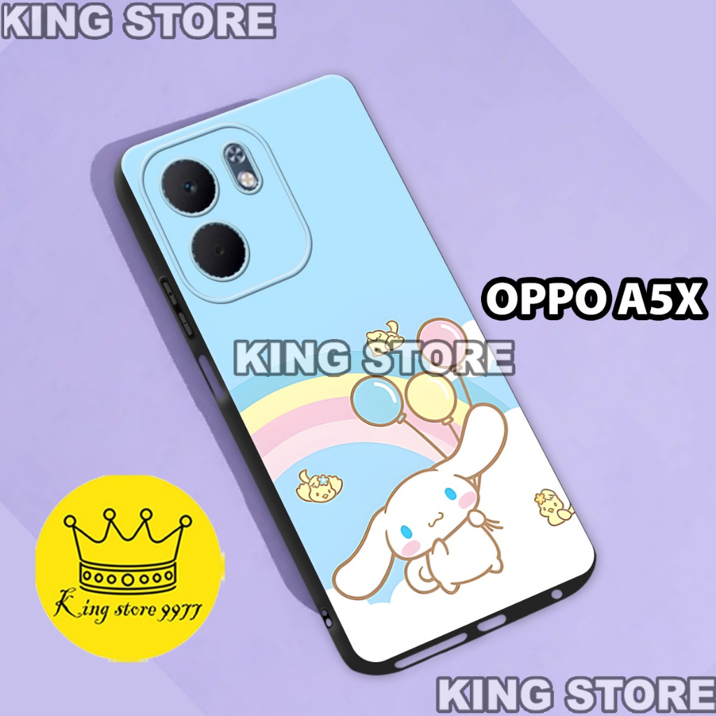 (KS16)  Softcase karet untuk OPPO A5X Motif gambar karakter Lucu/casing OPPO A5X terbaru/kesing hp/s