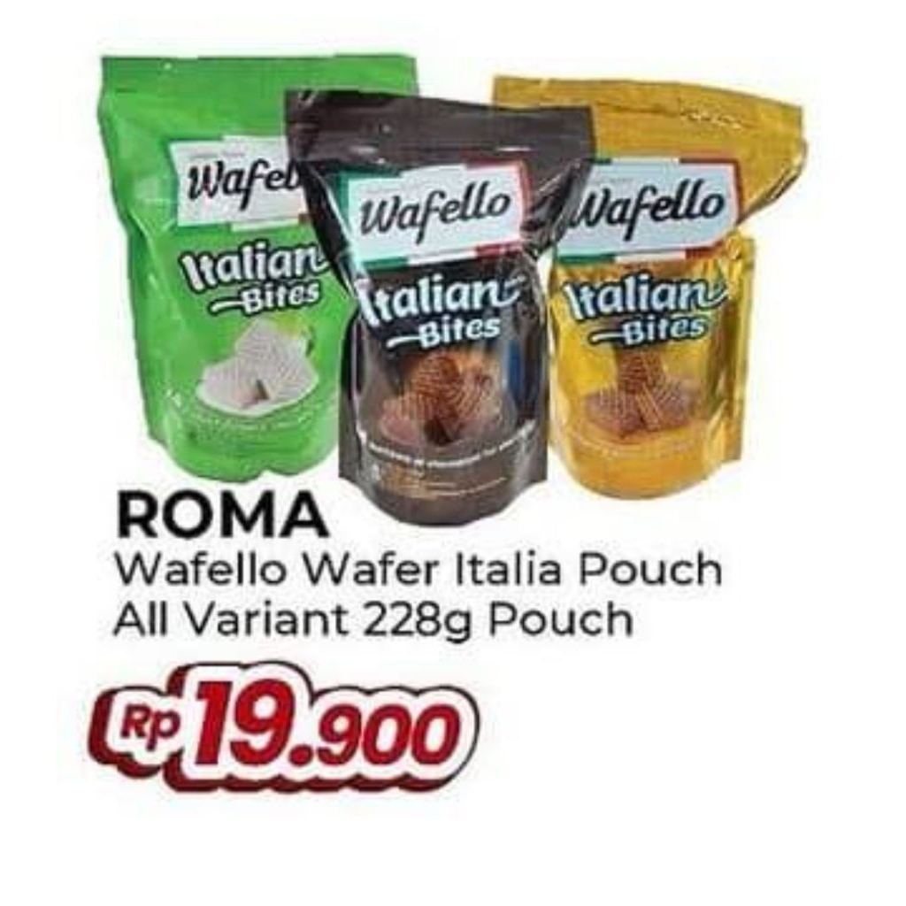 

Wafello Jumbo Pouch 228 gr 234 gr