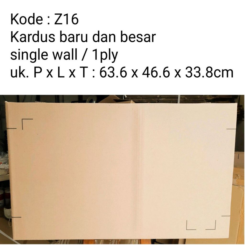 

Kardus polos baru tebal 1ply 63x46x33cm, 1 layer kardus besar 1 lapis untuk pindahan rumah kantor kost, container box karton penyimpanan storage tebal single wall