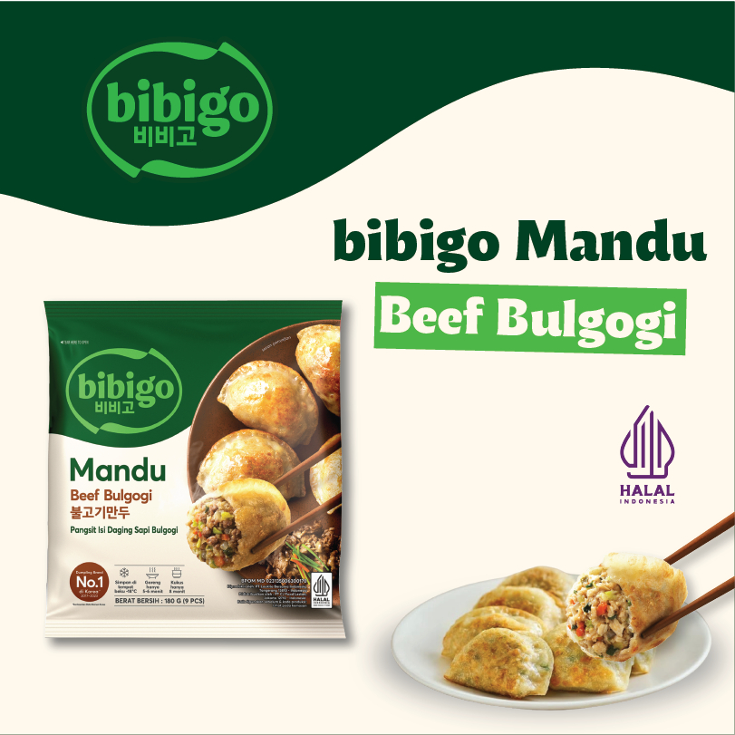

bibigo - Mandu Beef Bulgogi 180 Gram