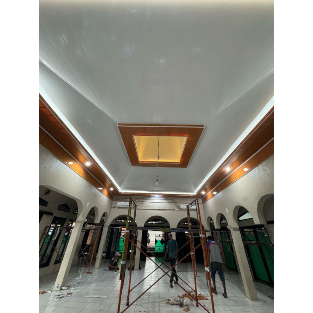 plafon pvc terpasang