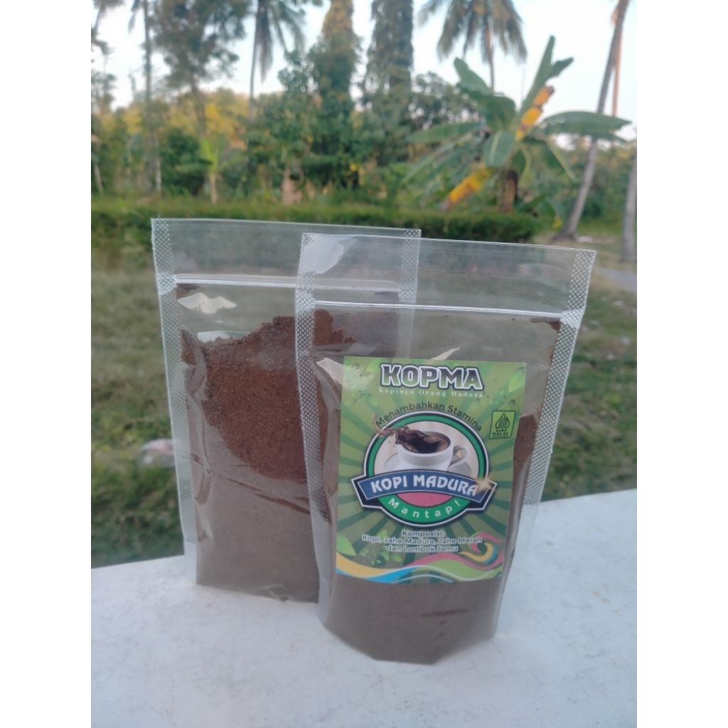 

Kopi Jahe Merah Madura130 Gram Bubuk Kopi Stamina Pria