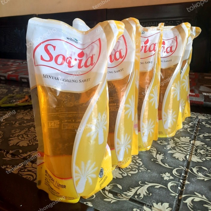 

LANGSUNG KIRIM Minyak goreng sovia 1 literan isi 12 pcs perkarton