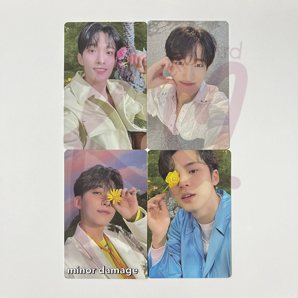 [JNE/SPX] Seventeen sector 17 dokyeom, jeonghan, mingyu photocard - new beginning compact weverse al