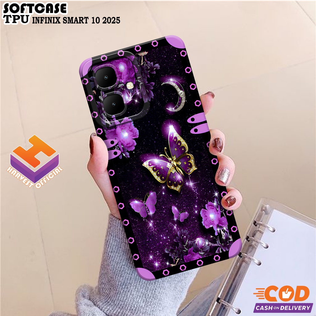 Softcase Hp Infinix Smart 10 2025 Terbaru - Soft Pro Camera - Case Infinix Smart 10 2025 - Casing In